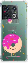 GSM Hoesje OnePlus 10 Pro Shockproof Case met transparante rand Donut