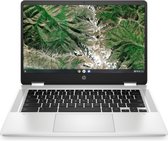 HP Chromebook x360 14a-ca0260nd 35,6 cm (14") Touchscreen Full HD Intel® Pentium® Silver 4 GB 64 GB eMMC Wi-Fi 5 (802.11ac) Chrome OS Zilver
