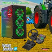 ScreenON - Farming Simulator 22 - GamePC - COMB.V21FS22 - Ryzen 7 5800X - 1TB M.2 NVMe SSD - RTX 3070 - WiFi + Saitek Farm Sim System