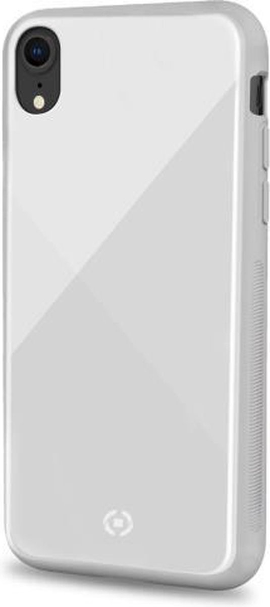 Celly Diamond Apple iPhone Xr achterkant hoesje Wit