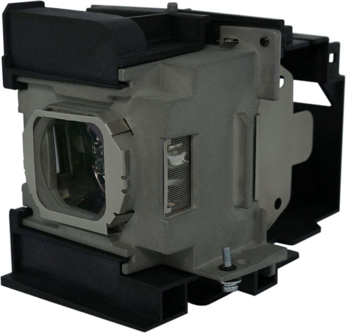 Beamerlamp geschikt voor de PANASONIC PT-LZ370U beamer, lamp code ET-LAA110. Bevat originele NSHA lamp, prestaties gelijk aan origineel.