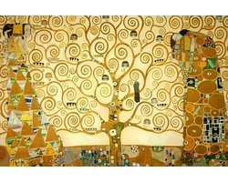 Gustav Klimt - The Tree of Life (1905), Levensboom Canvas Print
