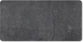 Muismat XXL - Bureau onderlegger - Bureau mat - Beton - Grey - Muur - Cement - 120x60 cm - XXL muismat
