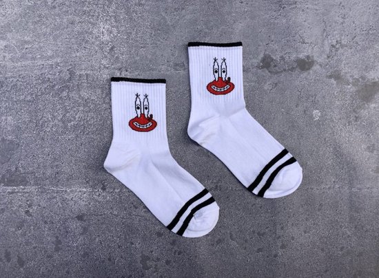 Sockston Socks - Mr. Crab Socks - Spongebob sokken - Grappige Sokken - Vrolijke Sokken