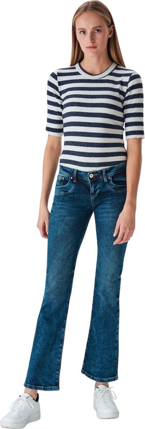 LTB Jeans Valerie Dames Bootcut Jean - Donkerblauw - Lapis Wash