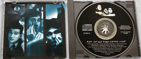 NUHR Niet Uit Het Raam-Zingen  CD 1994