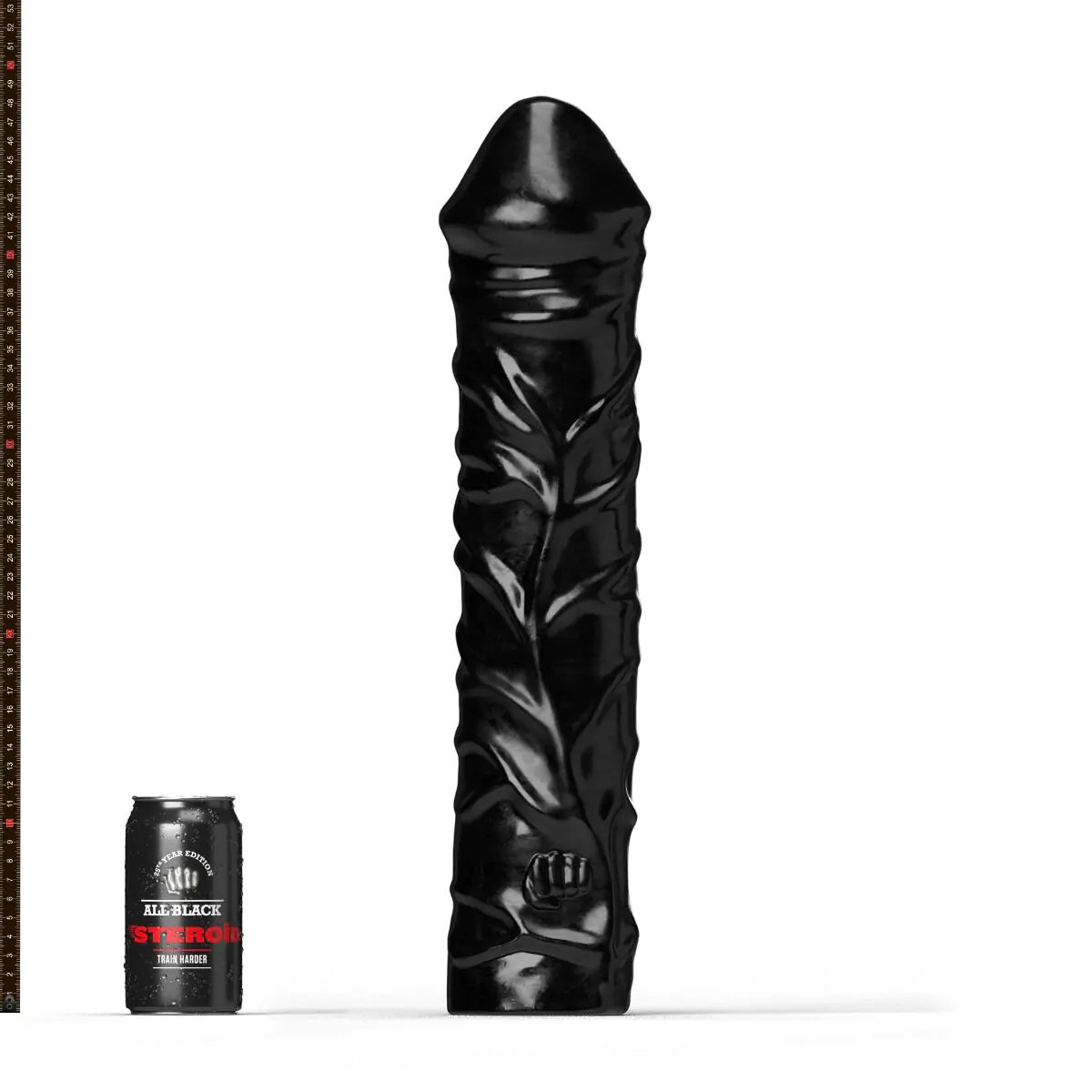 Goedkoopste All Black Steroïd - The Home Stretch - Dildo - 50 x 11,5 cm - zwart
