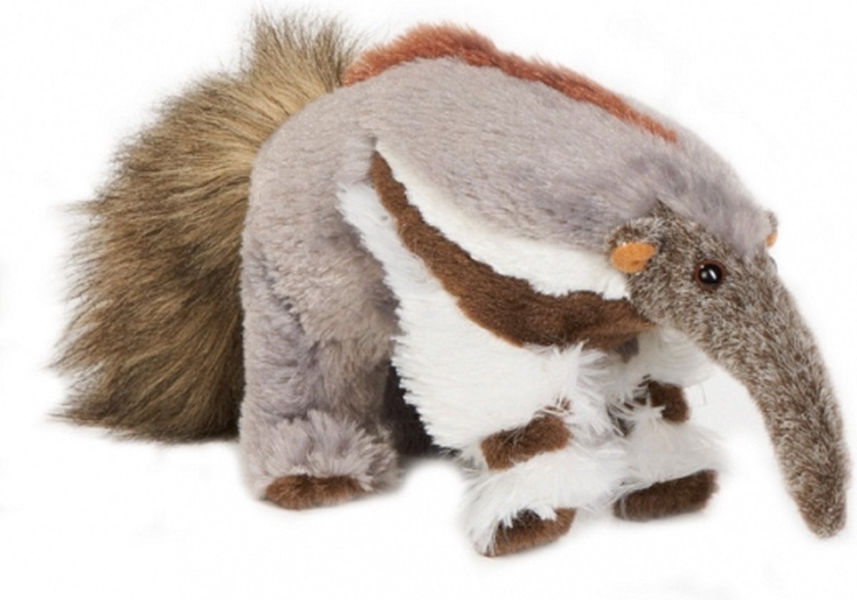 Semo Pluche knuffel miereneter - 20 cm - dierenknuffel - Savanne dieren