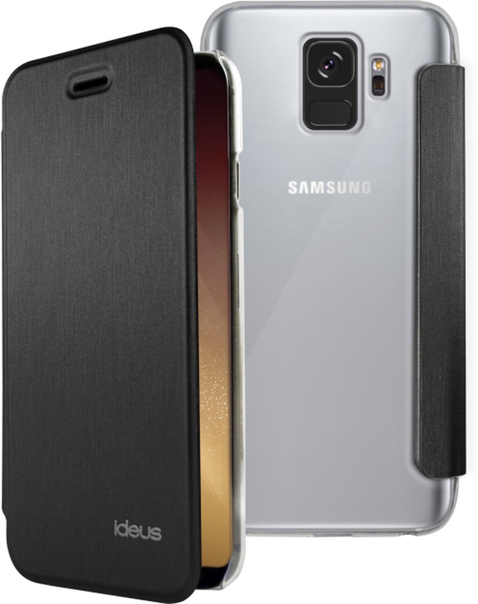 IDEUS Ultradun premium hoesje geschikt voor Samsung Galaxy S9 - zwart