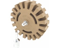 Hofftech - Folie/Stickerverwijderaar - Caramelschijf - 100 mm