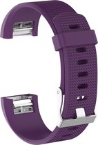 Bandje - paars geschikt voor Fitbit Charge 2 - maat S/M