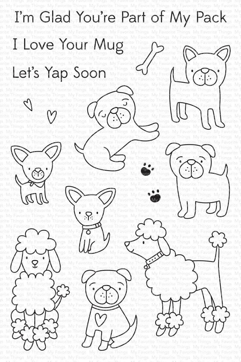 Dog Squad Clear Stamps (CS-648)