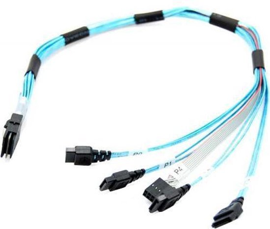 Supermicro CBL-0237L-01 Serial Attached SCSI (SAS)-kabel 0,7 m | bol