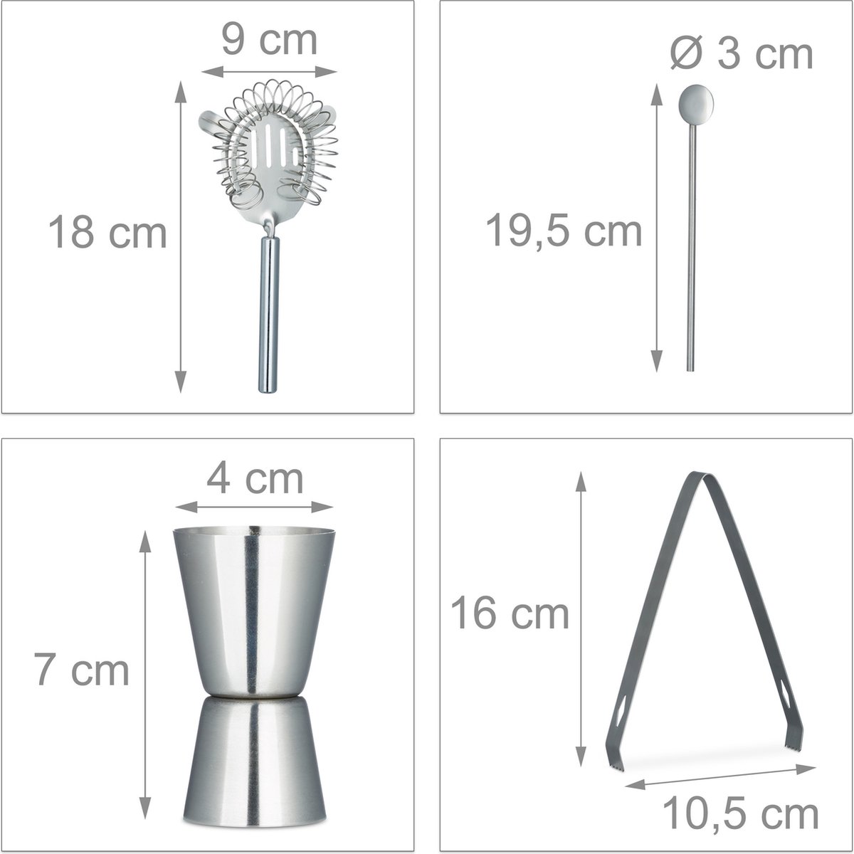 Cocktail set - 5-delig — cadeau in Kookcadeaus - foto 4