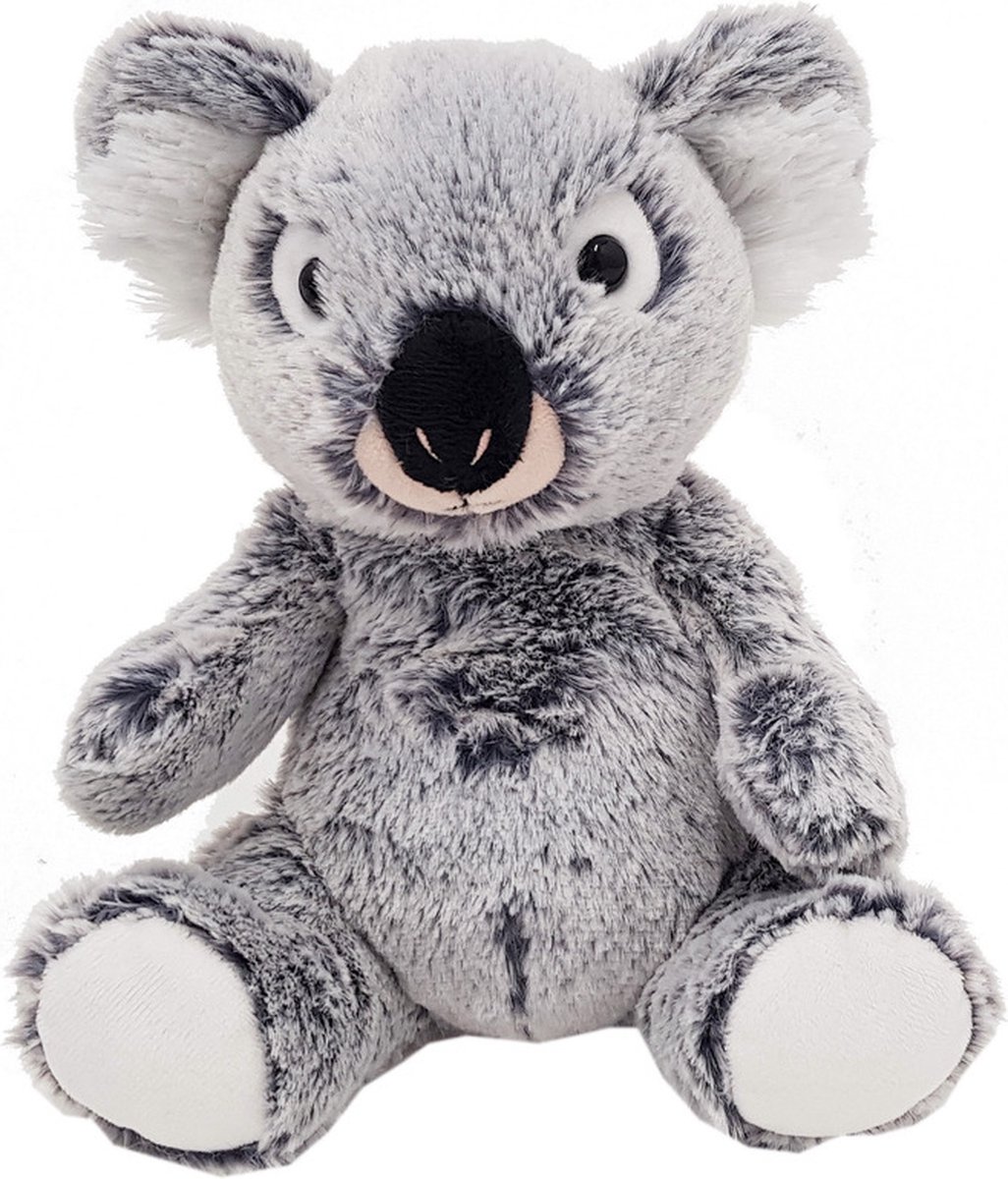 Heunec Pluche Koala beer knuffeldier - grijs - 20 cm - Koala knuffels voor kinderen