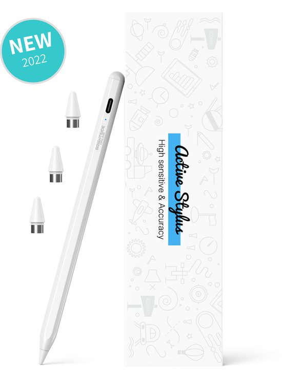 Stylet - Apple Pencil Alternatief - Sans Bluetooth - Convient pour iPad -  Détection de... | bol.com