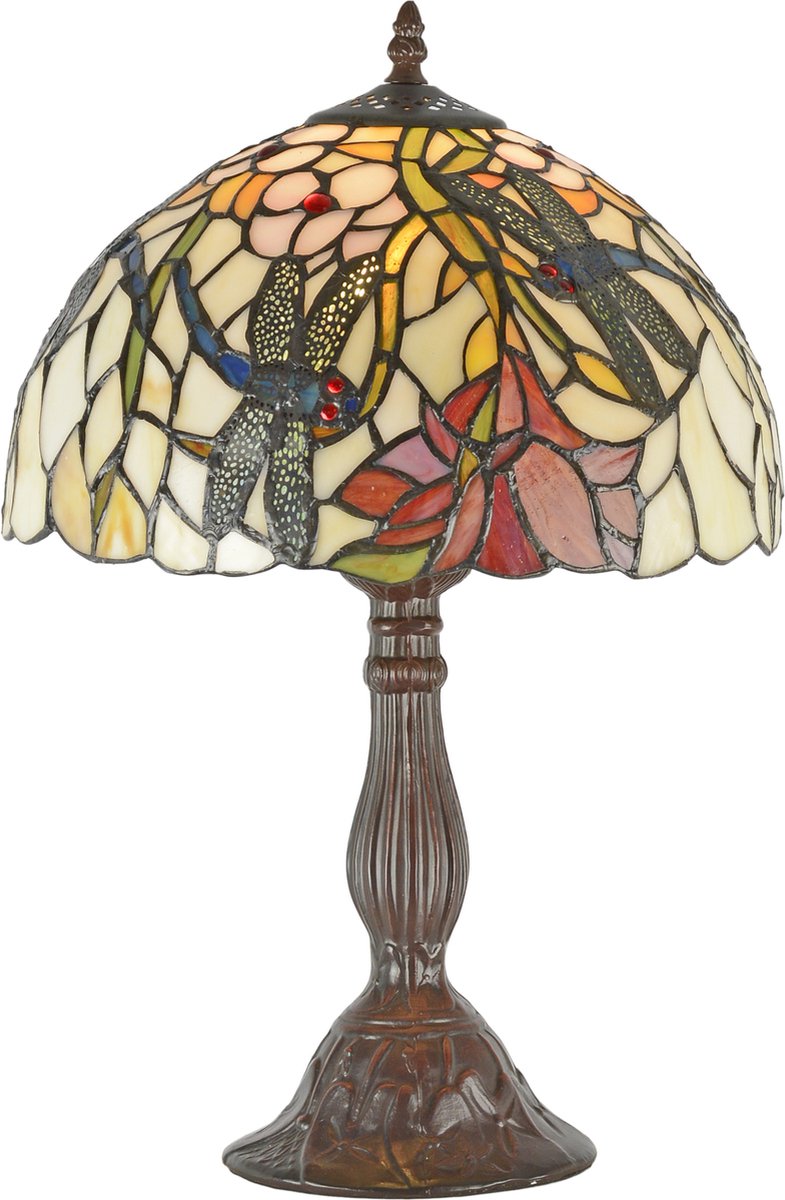 Tiffany stijl tafellamp 46,5 cm hoog
