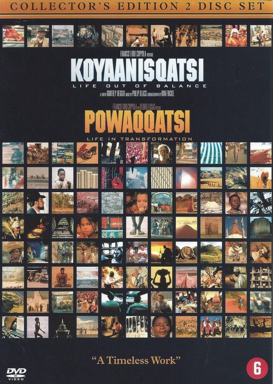 Cover van de film 'Koyaanisqatsi/Powaqqatsi'