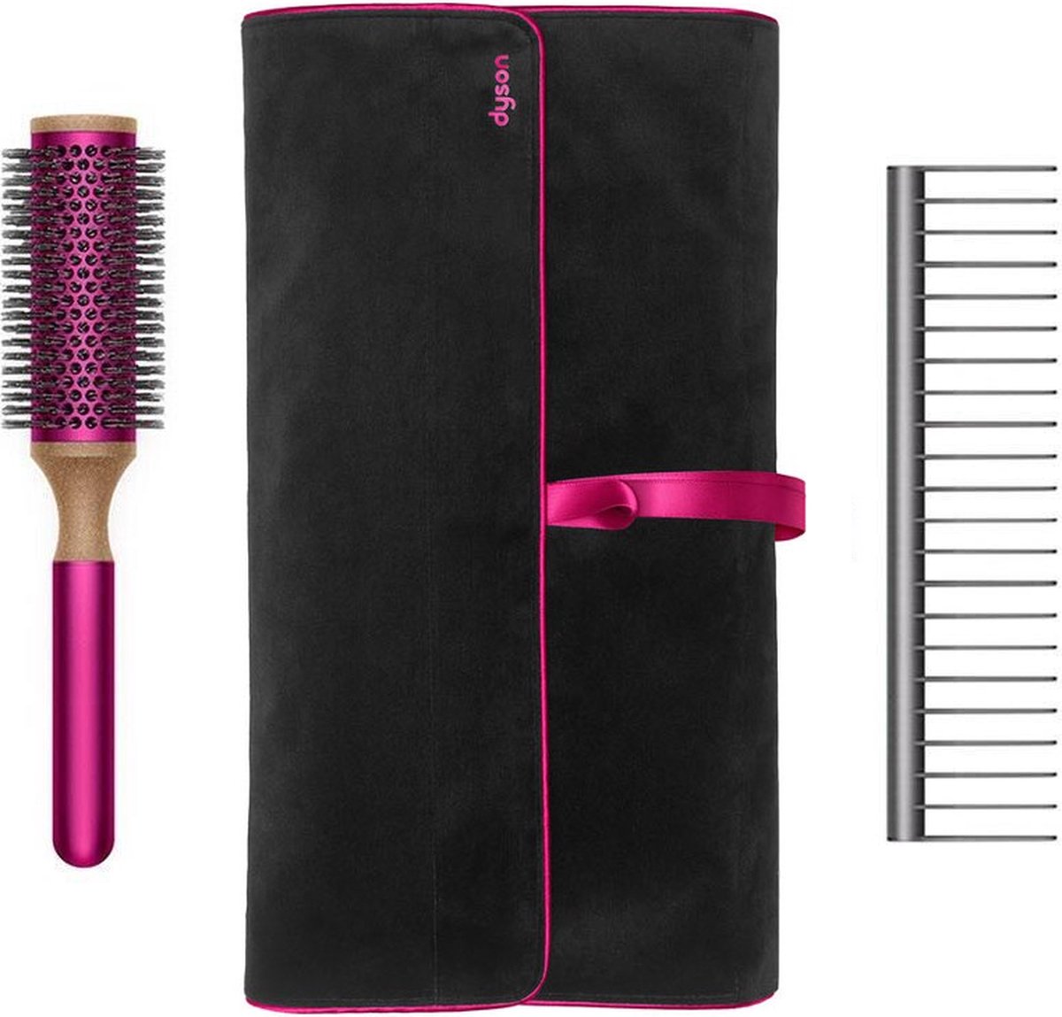 Dyson Airwrap Giftset Beautycase met Accesoires travel pouch