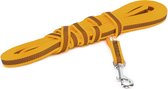 Julius K9 hondenriem - antislip lijn- 5 meter - 14mm - met handvat - oranje