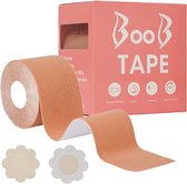 Boob Tape® Plak BH – Nipple Covers met Tape – Bra Tape Tepelbedekkers Beige – Tepelcovers & Tepelplakkers