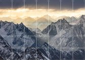 IXXI Swiss Alps - Wanddecoratie - Fotografie -  100 x 140  cm