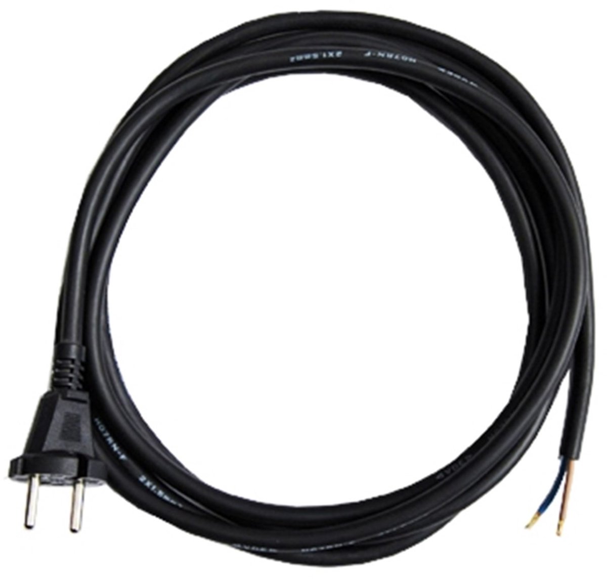 VETEC Aansluitsnoer M Steker 2X1,5 5M Neopreen