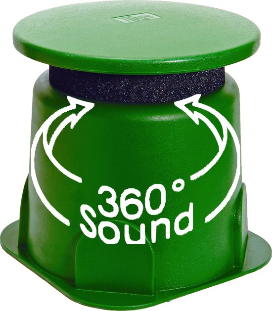 TIC GS3-B - Omnidirectional buitenspeaker 8" 200W - Zwart — afbeelding 2