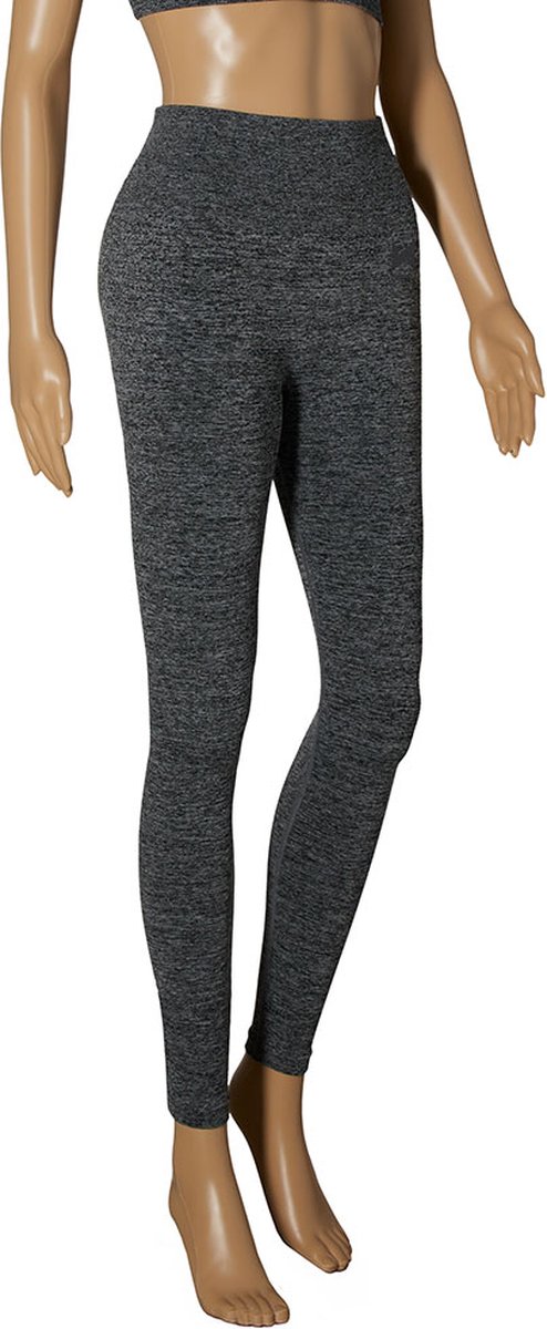 Sportlegging Dames High Waist - Antraciet - Maat S - Legging Dames - Sportkleding Dames Legging — afbeelding 5