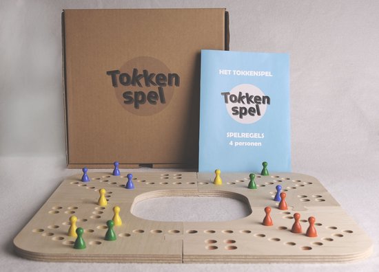 Tokkenspel 4 personen - Bordspel - Gezelschapsspel - Tokken | Games