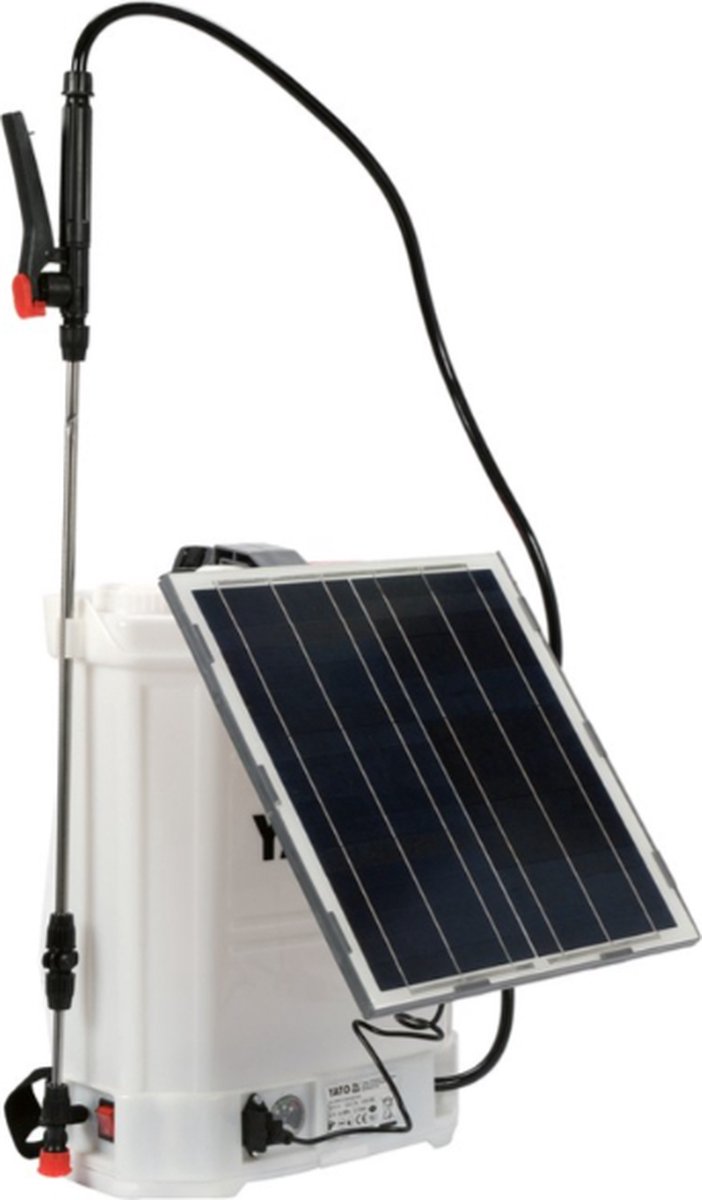 Yato Drukspuit 16L met Batterij en Zonnepaneel