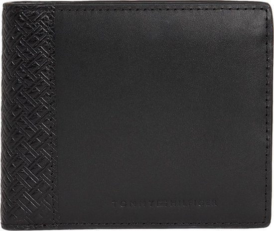 Tommy Hilfiger - Central extra cc and coin portemonnee - RFID - heren - black