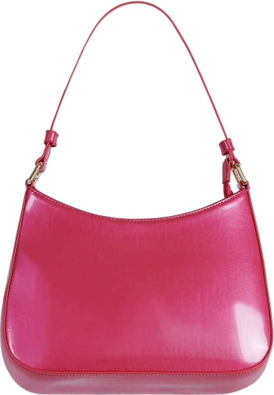 Roze Handtas met laklook bol