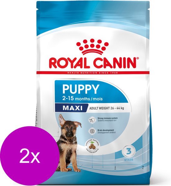 ROYAL CANIN Maxi Puppy Wet 10x140g - Natvoer voor grote rassen