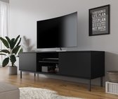 Tiroir de meuble - TV Furniture Queen - Zwart - 150 cm