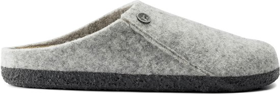 Pantoufles femmes Birkenstock Zermatt Gris Clair Coupe régulière |  Gris | Feutre de laine | Taille 35