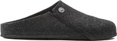 Birkenstock Zermatt Pantoffels Anthracite Regular-fit | Zwart | Wolvilt | Maat 36