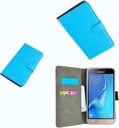 Samsung Galaxy J3 2016 Wallet Bookcase hoesje turquoise