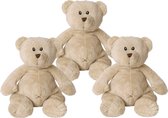 3x stuks happy Horse knuffelbeer Buster 23 cm - Dieren speelgoed teddy beren knuffels