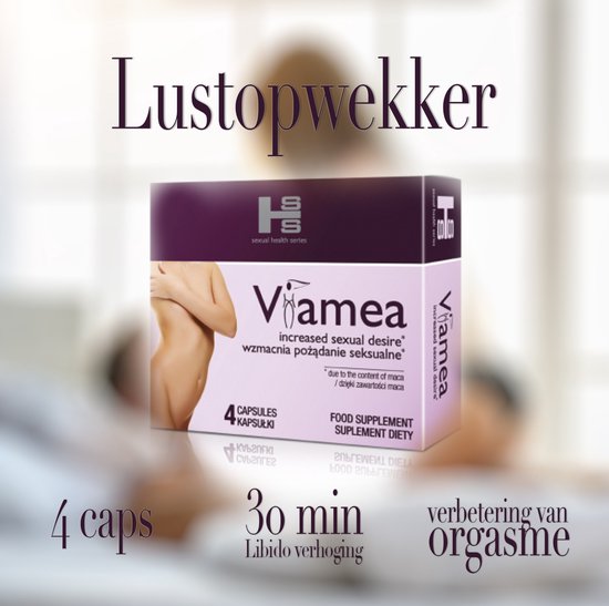 Viamea - Libido Booster - 4x caps - kamagra voor vrouwen