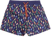 Zwemshort jongen blauw 116