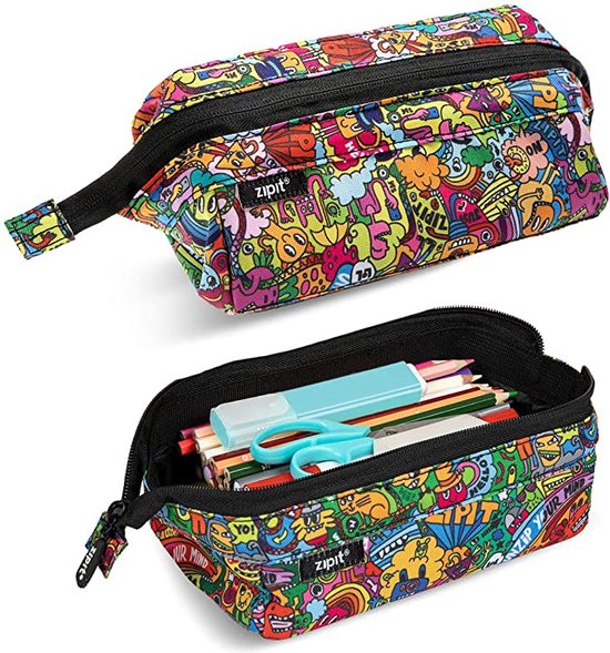 Only-bags.store Trousse à crayons, trousse à crayons grande capacité,  trousse à crayons à 2
