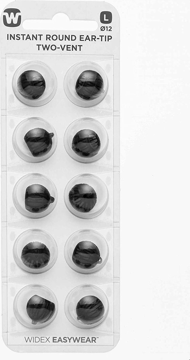 Goedkoopste Widex Instant Round two vent ear tip L