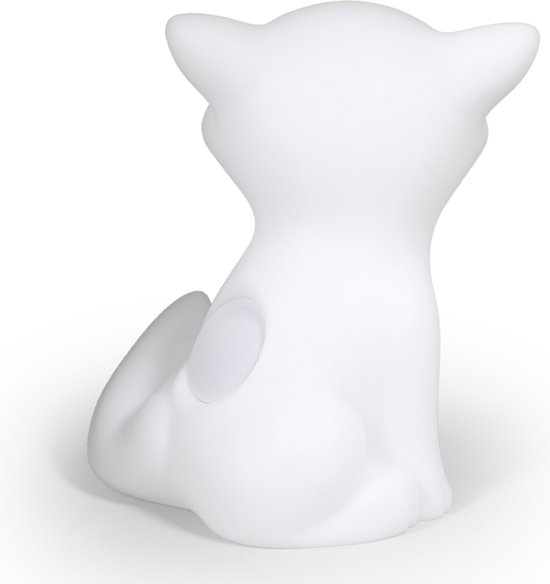Atelier Pierre - Speaker LED sfeerlamp - Cesar de Vos WIT - USB, Bluetooth- H 45 cm van Atelier Pierre — afbeelding 2