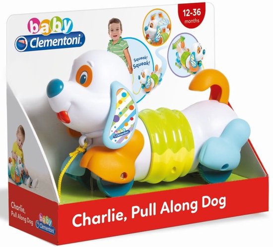 Thumbnail van een extra afbeelding van het spel Clementoni Baby Charlie Trekdier Hond