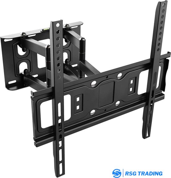TV-beugel voor televisies van 32-65 inch (32-65 inch) LCD/LED/Plasma, in hoogte verstelbaar, draaibaar, tv-beugel wit tot 35 kg, max. VESA 400 x 400 mm