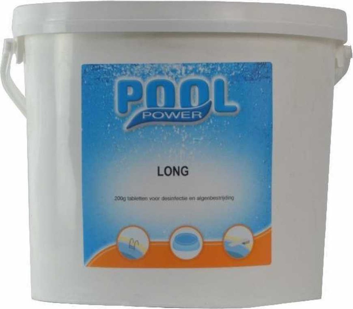 Pool Power Chloortablet 5 kg. - Zwembad - Chloor - 200 Grams - 25 Stuks - Zwembadonderhoud