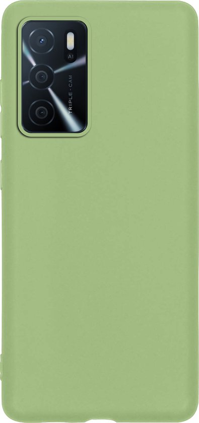 Coque OPPO A16 Housse Etui Siliconen - Etui OPPO A16 Housse Etui Siliconen - Vert