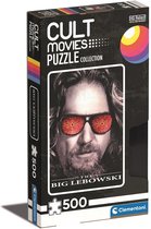 Clementoni Puzzels voor volwassenen - Cult Movies The Big Lebowsky, Legpuzzel 500 Stukjes, 14-99 jaar - 35113