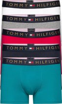 Tommy Hilfiger - Heren Onderbroeken 5-Pack Boxers Giftbox - Multi - Maat XL